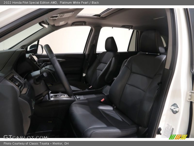 Platinum White Pearl / Black 2022 Honda Pilot Special Edition AWD