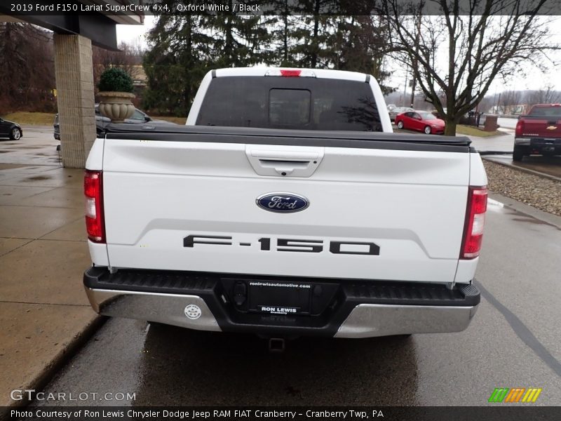 Oxford White / Black 2019 Ford F150 Lariat SuperCrew 4x4