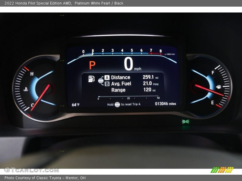  2022 Pilot Special Edition AWD Special Edition AWD Gauges