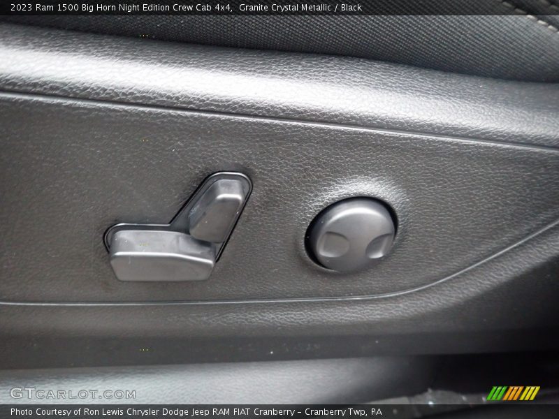 Granite Crystal Metallic / Black 2023 Ram 1500 Big Horn Night Edition Crew Cab 4x4