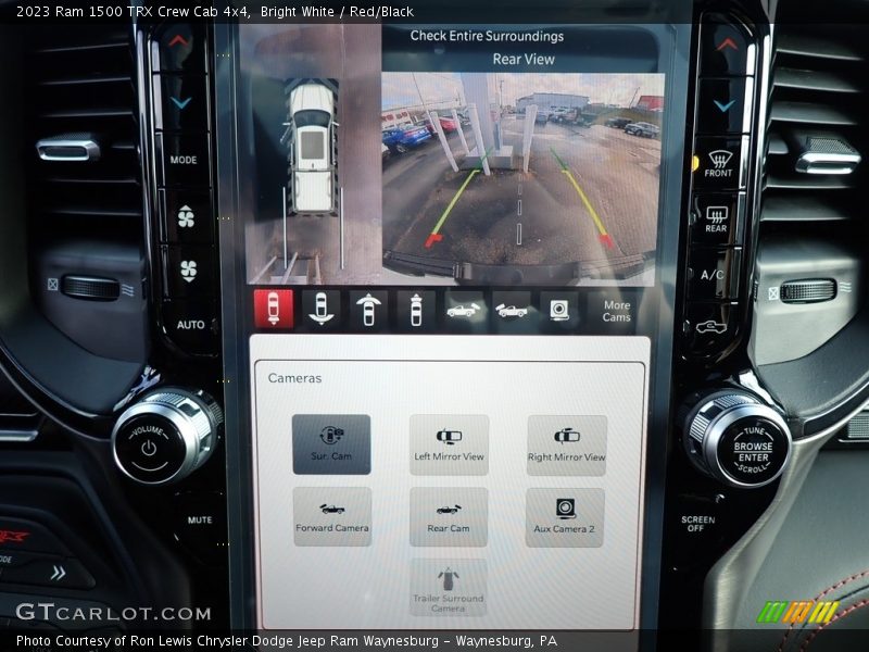 Controls of 2023 1500 TRX Crew Cab 4x4