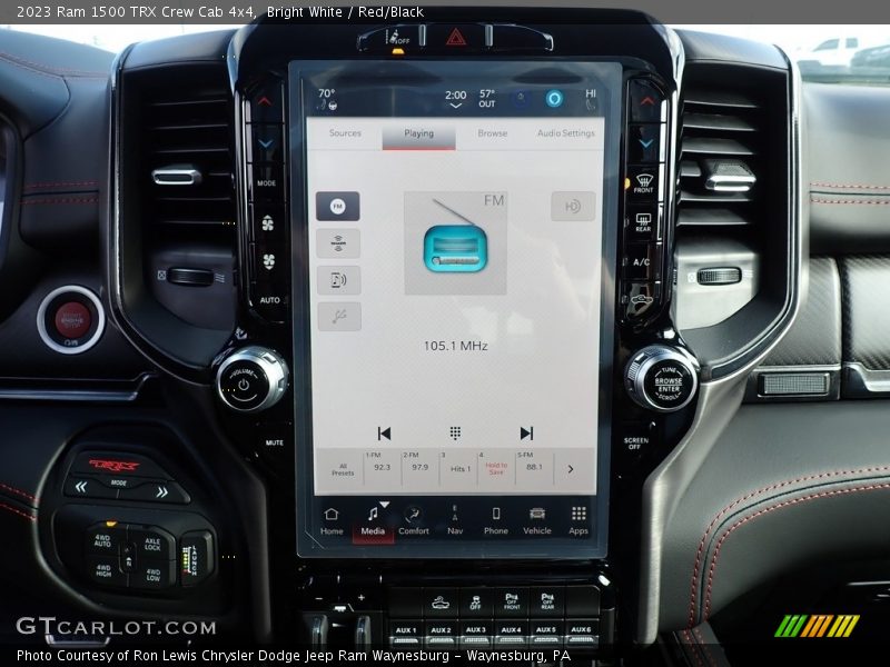 Controls of 2023 1500 TRX Crew Cab 4x4