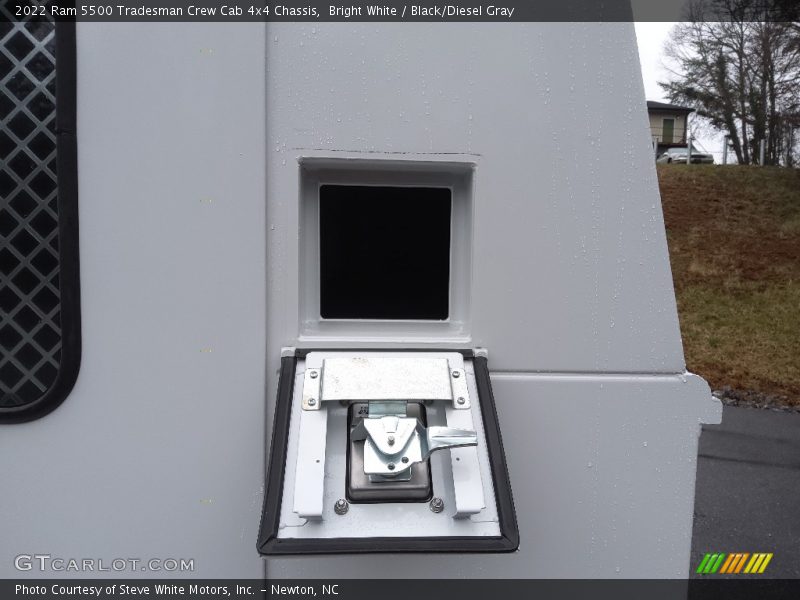 Bright White / Black/Diesel Gray 2022 Ram 5500 Tradesman Crew Cab 4x4 Chassis