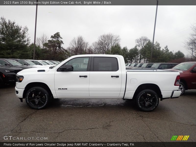  2023 1500 Big Horn Night Edition Crew Cab 4x4 Bright White
