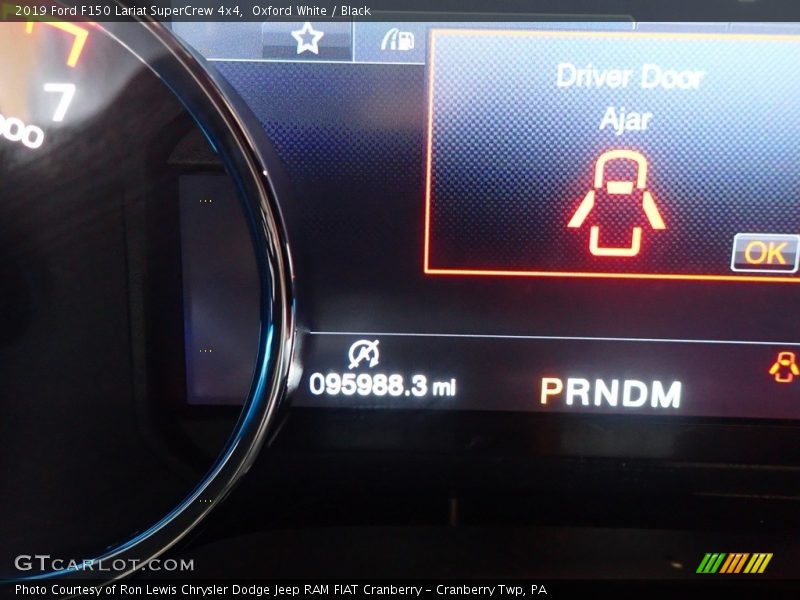 Oxford White / Black 2019 Ford F150 Lariat SuperCrew 4x4