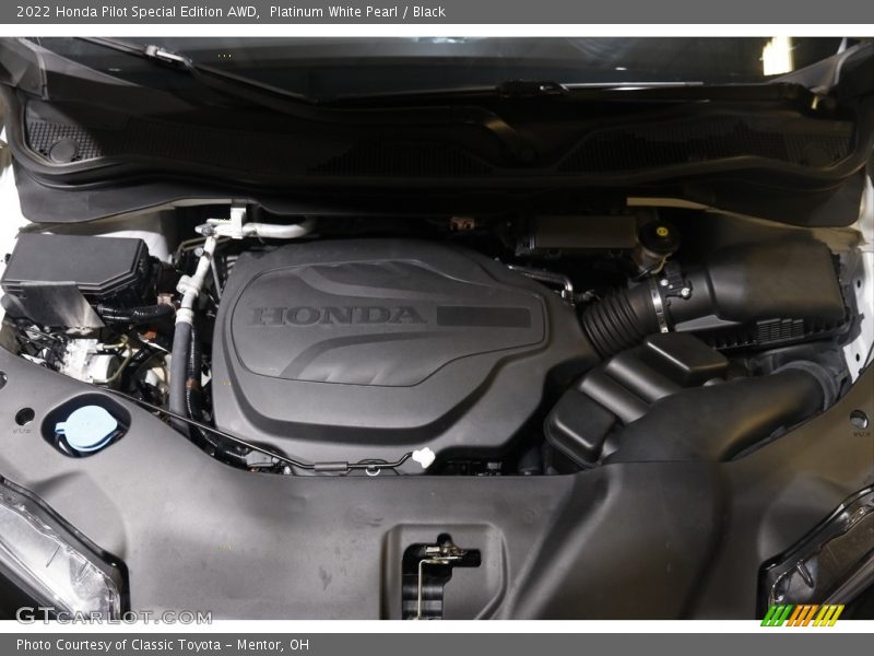 Platinum White Pearl / Black 2022 Honda Pilot Special Edition AWD
