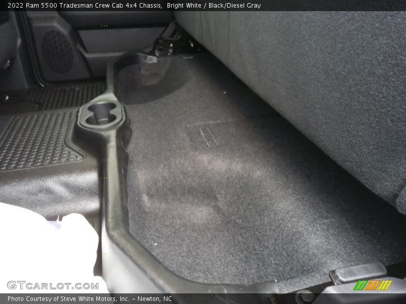 Bright White / Black/Diesel Gray 2022 Ram 5500 Tradesman Crew Cab 4x4 Chassis