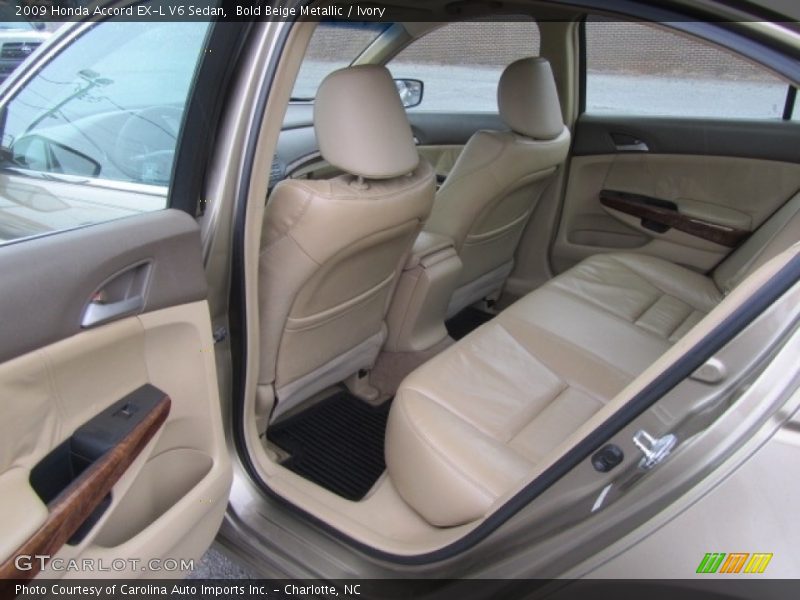 Bold Beige Metallic / Ivory 2009 Honda Accord EX-L V6 Sedan