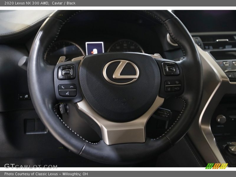 Caviar / Black 2020 Lexus NX 300 AWD