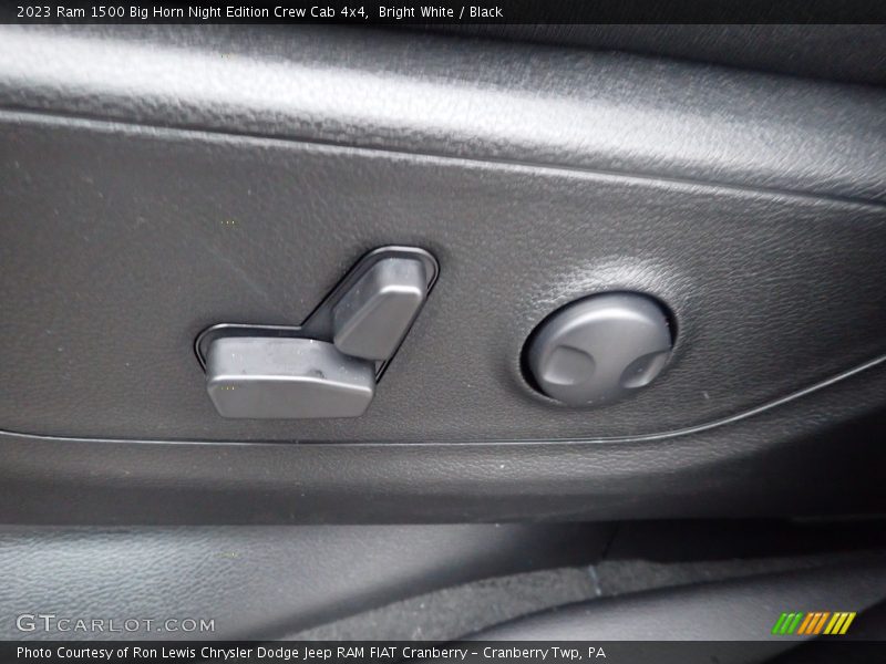 Controls of 2023 1500 Big Horn Night Edition Crew Cab 4x4