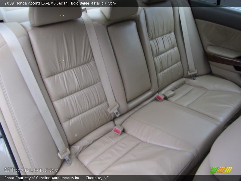 Bold Beige Metallic / Ivory 2009 Honda Accord EX-L V6 Sedan