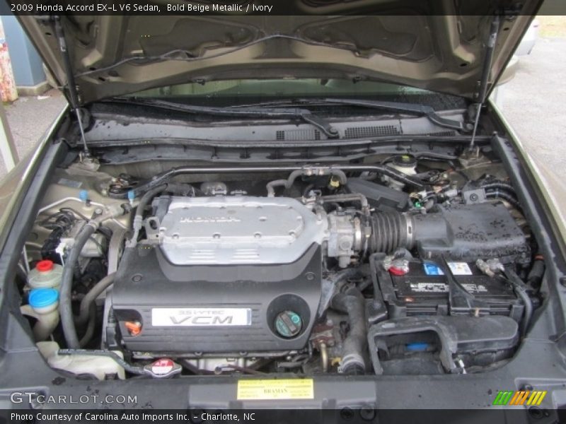 Bold Beige Metallic / Ivory 2009 Honda Accord EX-L V6 Sedan