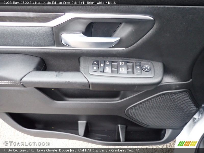 Door Panel of 2023 1500 Big Horn Night Edition Crew Cab 4x4