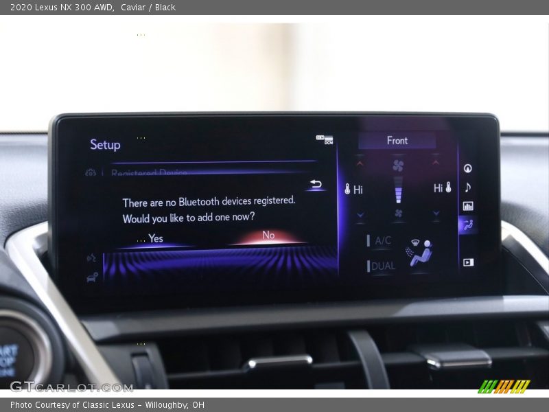 Caviar / Black 2020 Lexus NX 300 AWD