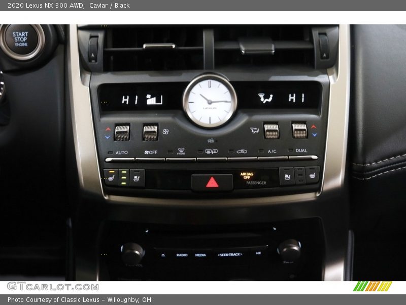 Caviar / Black 2020 Lexus NX 300 AWD