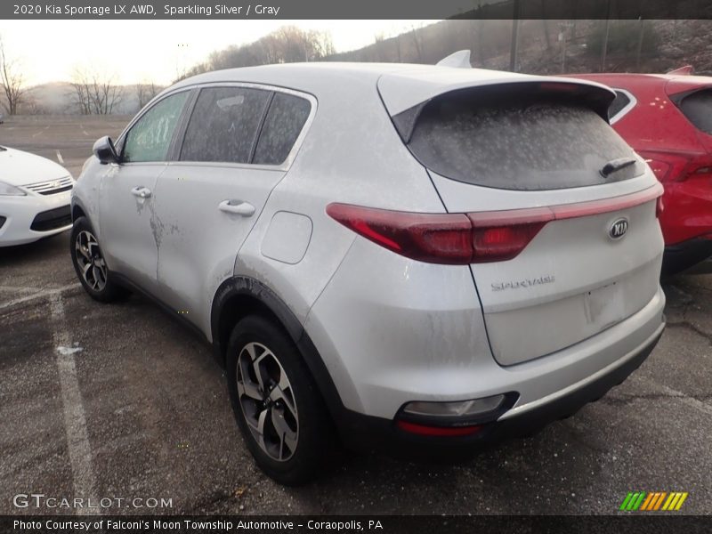 Sparkling Silver / Gray 2020 Kia Sportage LX AWD