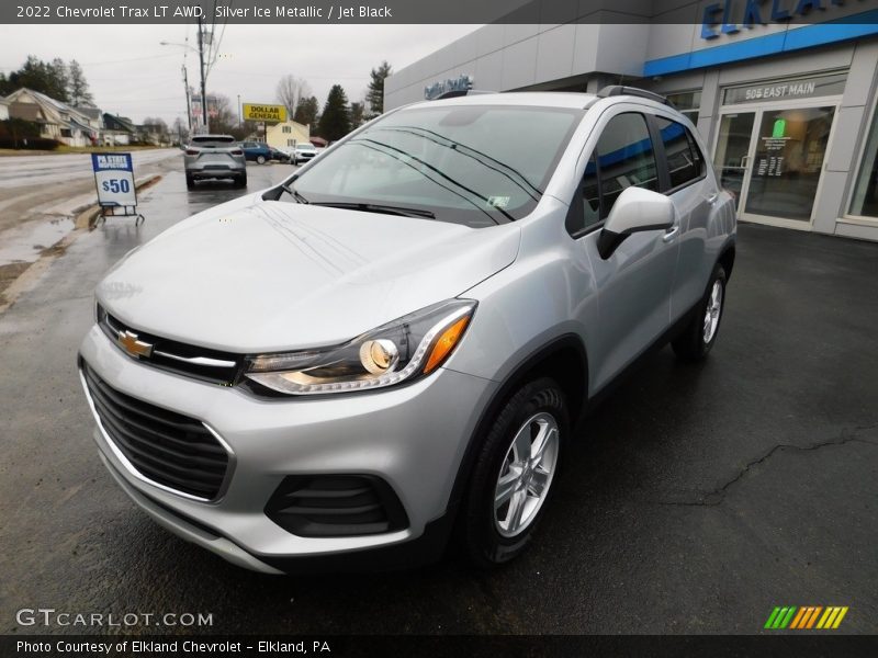 Silver Ice Metallic / Jet Black 2022 Chevrolet Trax LT AWD