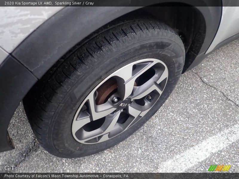 Sparkling Silver / Gray 2020 Kia Sportage LX AWD