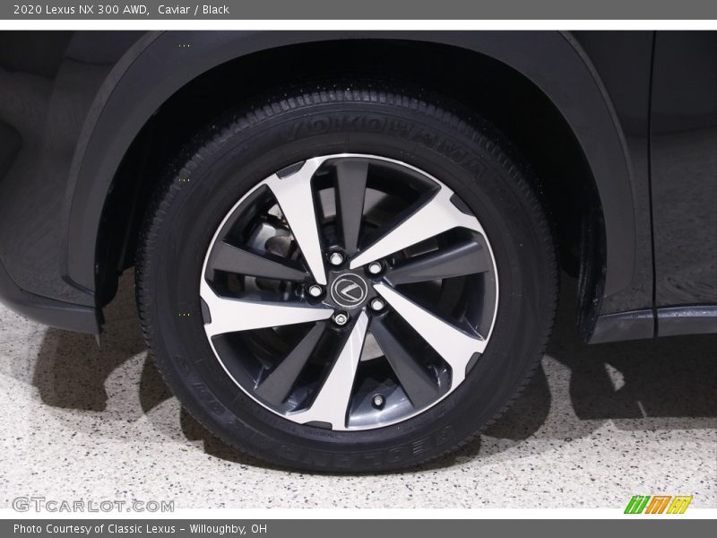 Caviar / Black 2020 Lexus NX 300 AWD