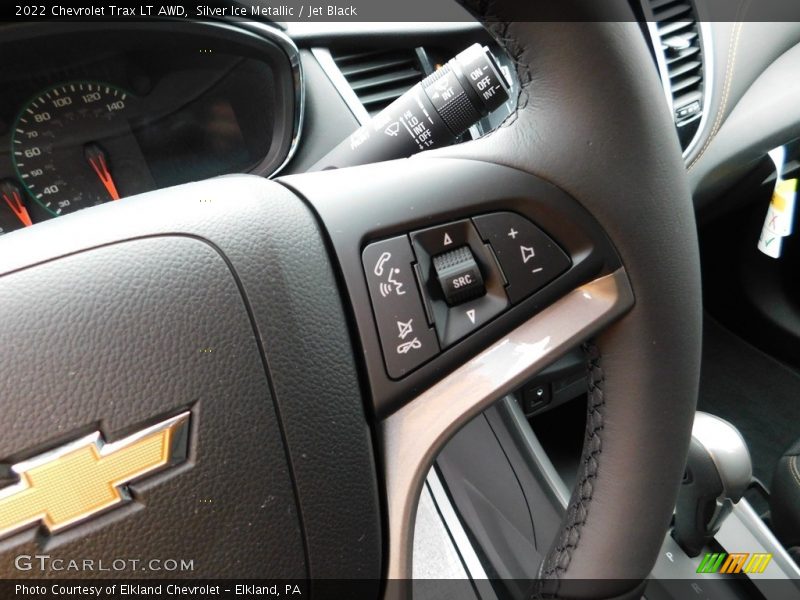 Silver Ice Metallic / Jet Black 2022 Chevrolet Trax LT AWD