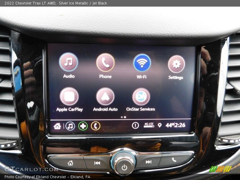 Silver Ice Metallic / Jet Black 2022 Chevrolet Trax LT AWD