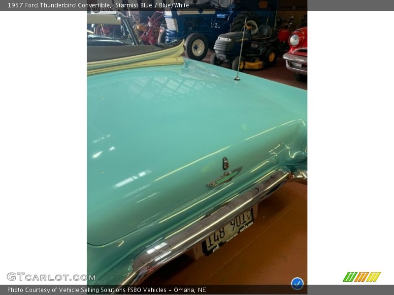 Starmist Blue / Blue/White 1957 Ford Thunderbird Convertible