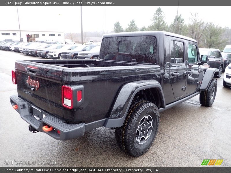 Black / Steel Gray/Global Black 2023 Jeep Gladiator Mojave 4x4