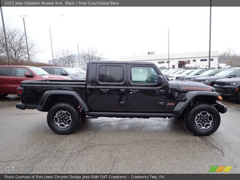 Black / Steel Gray/Global Black 2023 Jeep Gladiator Mojave 4x4