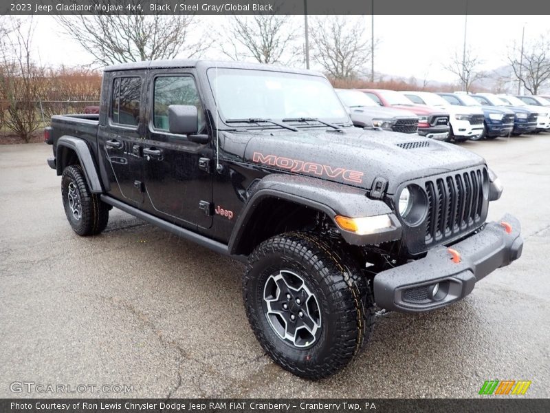Black / Steel Gray/Global Black 2023 Jeep Gladiator Mojave 4x4