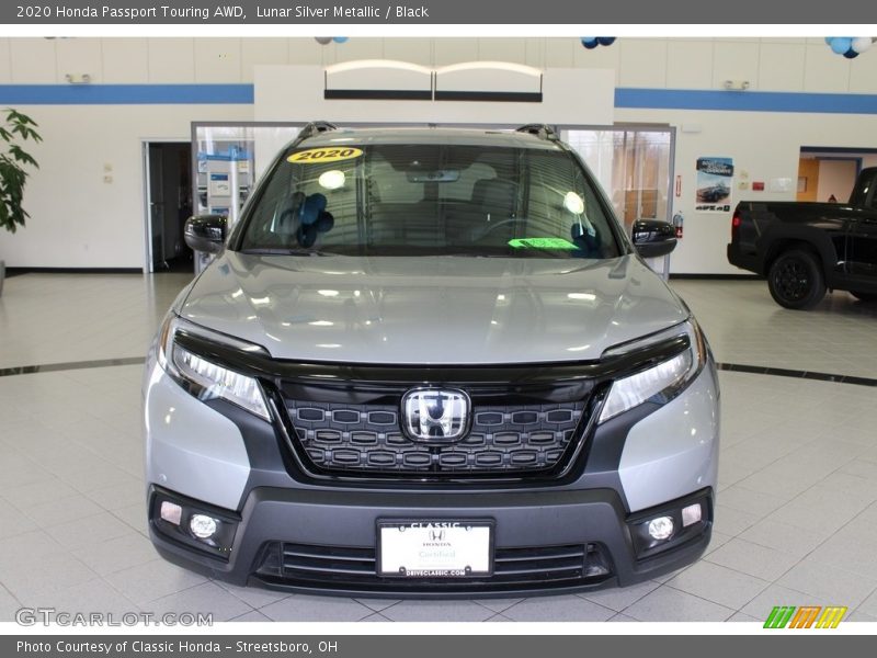 Lunar Silver Metallic / Black 2020 Honda Passport Touring AWD