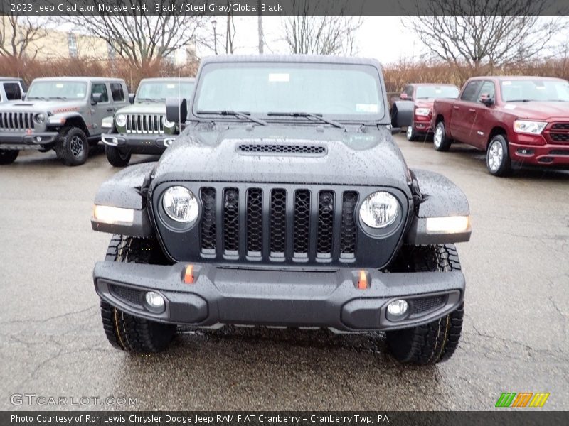 Black / Steel Gray/Global Black 2023 Jeep Gladiator Mojave 4x4