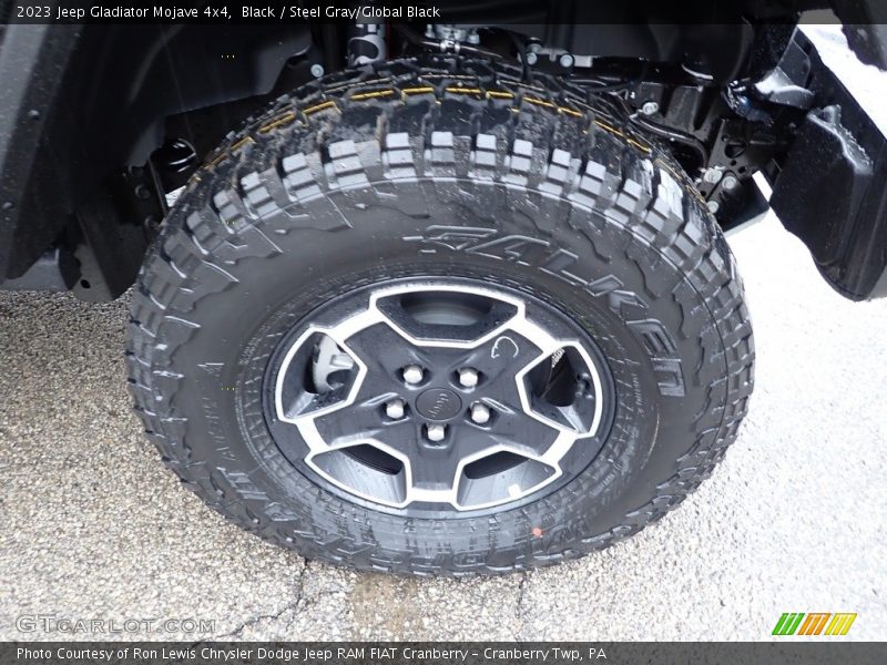 Black / Steel Gray/Global Black 2023 Jeep Gladiator Mojave 4x4