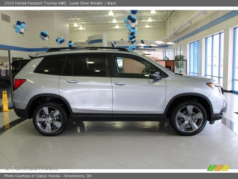 Lunar Silver Metallic / Black 2020 Honda Passport Touring AWD