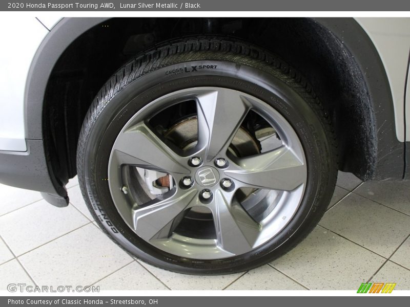 Lunar Silver Metallic / Black 2020 Honda Passport Touring AWD