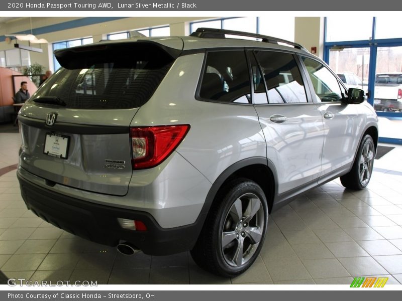 Lunar Silver Metallic / Black 2020 Honda Passport Touring AWD