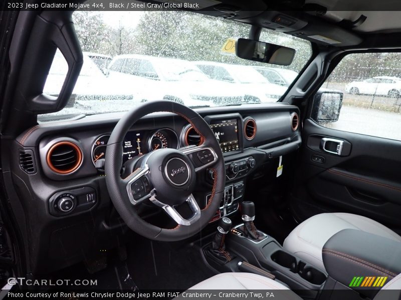 Black / Steel Gray/Global Black 2023 Jeep Gladiator Mojave 4x4