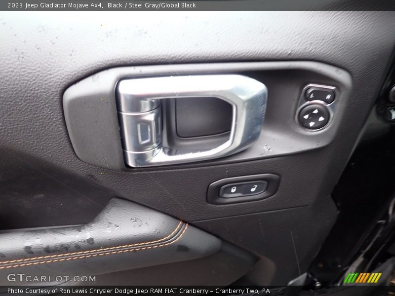 Black / Steel Gray/Global Black 2023 Jeep Gladiator Mojave 4x4