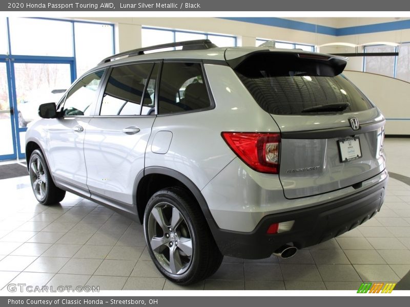 Lunar Silver Metallic / Black 2020 Honda Passport Touring AWD