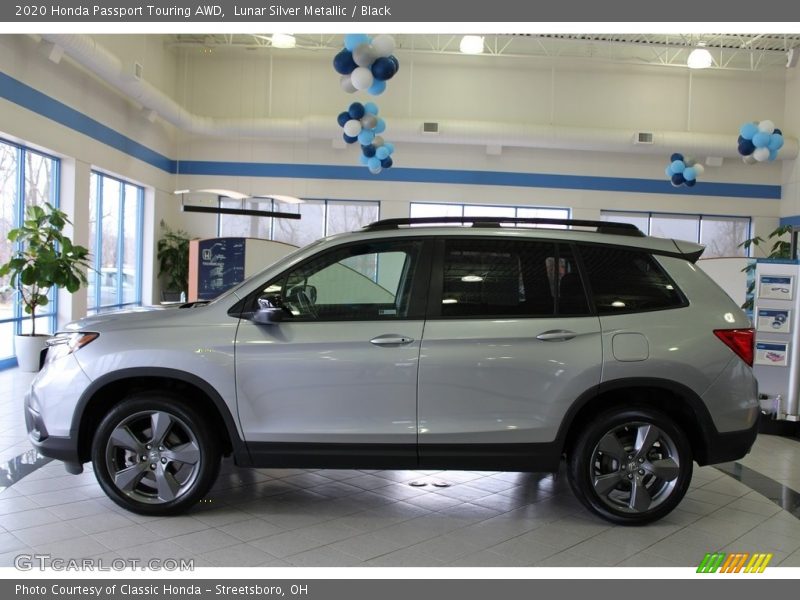 Lunar Silver Metallic / Black 2020 Honda Passport Touring AWD