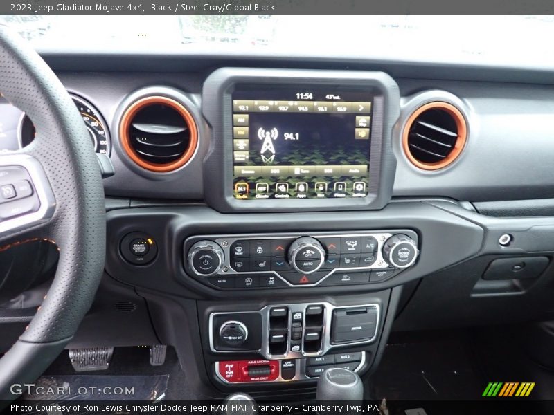 Black / Steel Gray/Global Black 2023 Jeep Gladiator Mojave 4x4