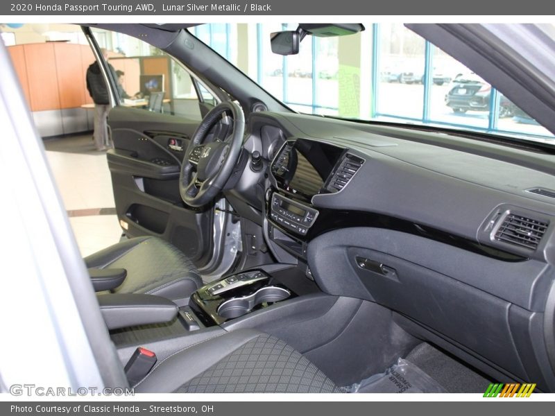Lunar Silver Metallic / Black 2020 Honda Passport Touring AWD