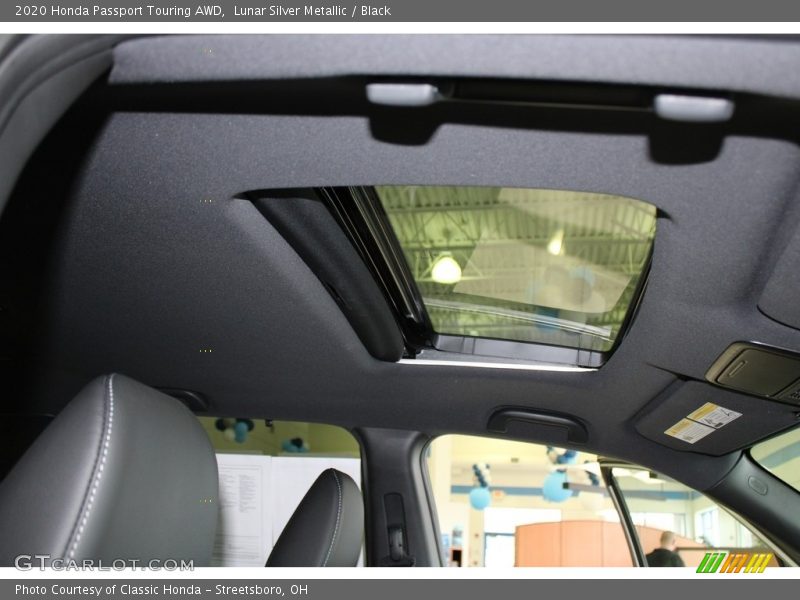 Lunar Silver Metallic / Black 2020 Honda Passport Touring AWD