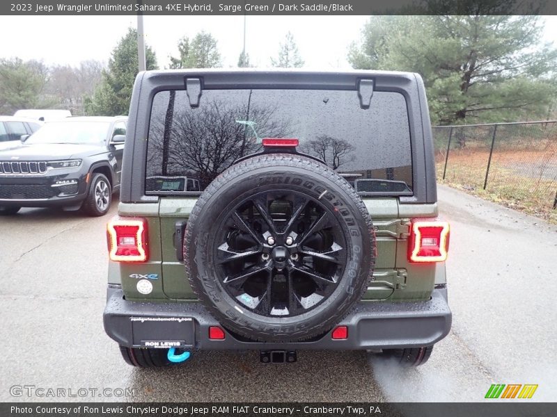 Sarge Green / Dark Saddle/Black 2023 Jeep Wrangler Unlimited Sahara 4XE Hybrid