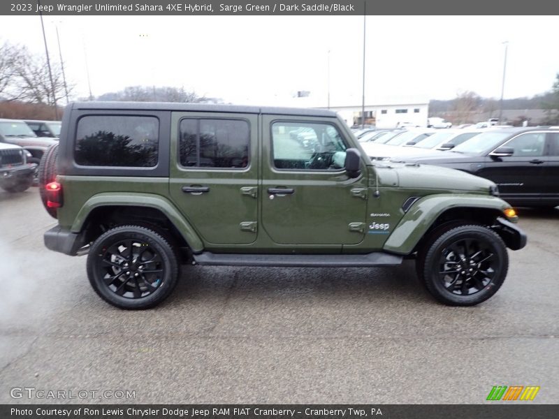  2023 Wrangler Unlimited Sahara 4XE Hybrid Sarge Green