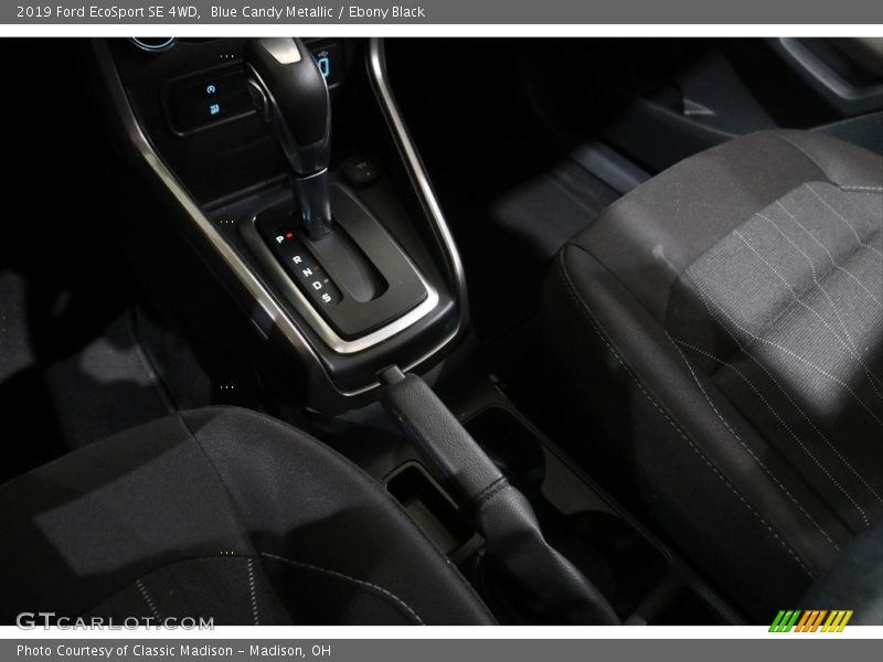Blue Candy Metallic / Ebony Black 2019 Ford EcoSport SE 4WD