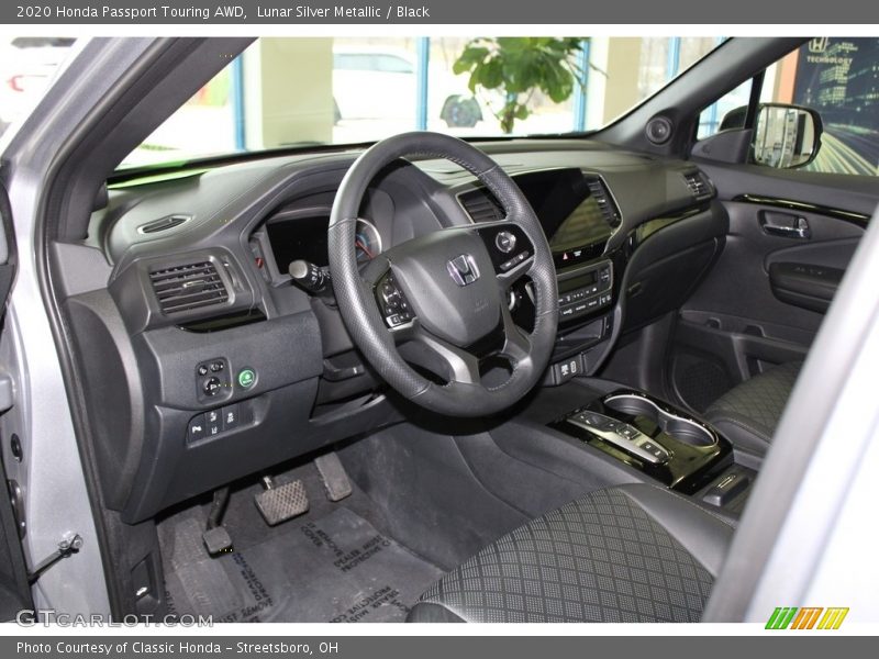 Lunar Silver Metallic / Black 2020 Honda Passport Touring AWD