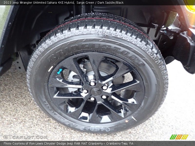  2023 Wrangler Unlimited Sahara 4XE Hybrid Wheel