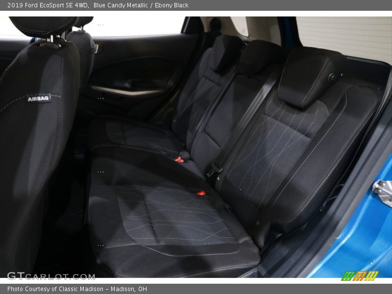Blue Candy Metallic / Ebony Black 2019 Ford EcoSport SE 4WD