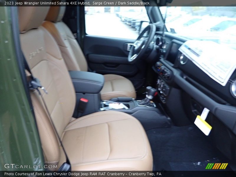 Sarge Green / Dark Saddle/Black 2023 Jeep Wrangler Unlimited Sahara 4XE Hybrid