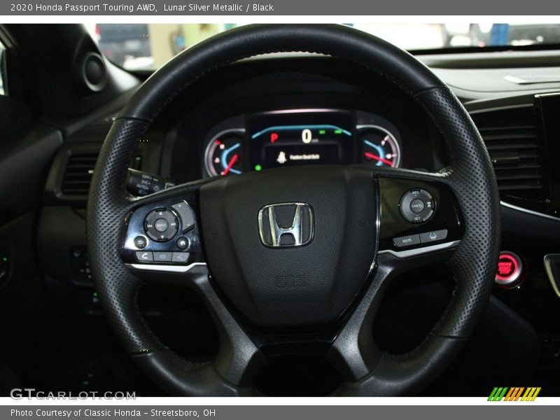 Lunar Silver Metallic / Black 2020 Honda Passport Touring AWD